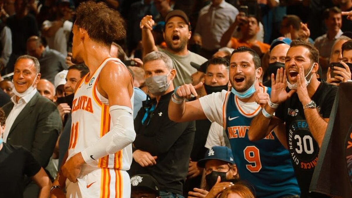 Trae Young Taking Shots at Knicks Fans Comes Back to Bite Him: "Begging for Attention Slow Day in Cancun" 1 New York Knicks fans heckling Trae Young