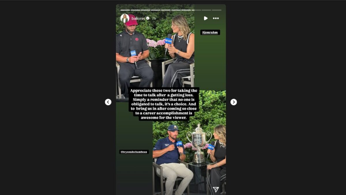 Rory McIlroy REFUSING to Speak to Media During Entire 2025 PGA Championship Does Not Sit Well with Fans: "A Petulant Child" 3 Amanda Balionis' subtle dig at Rory McIlroy