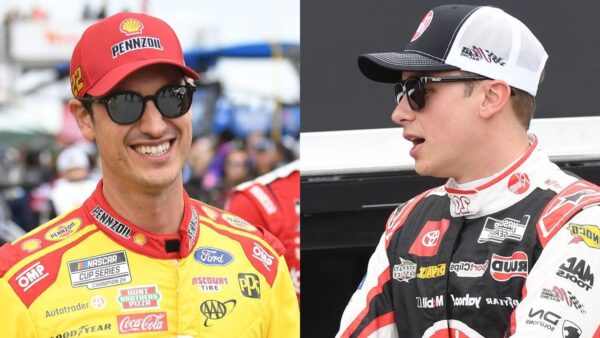 Joey Logano and Christopher Bell