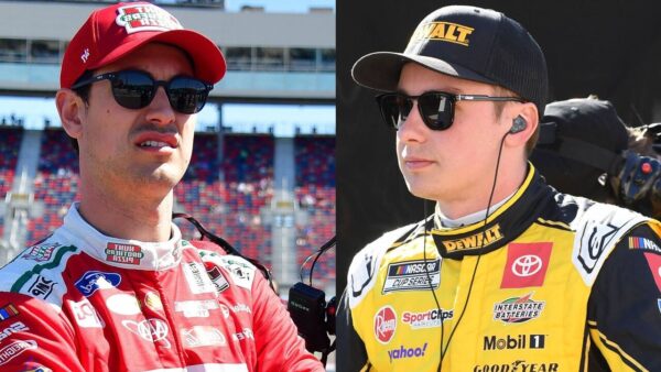 Joey Logano and Christopher Bell