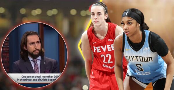 Nick Wright believes Angel Reese and Caitlin Clark's rivalry is at stake