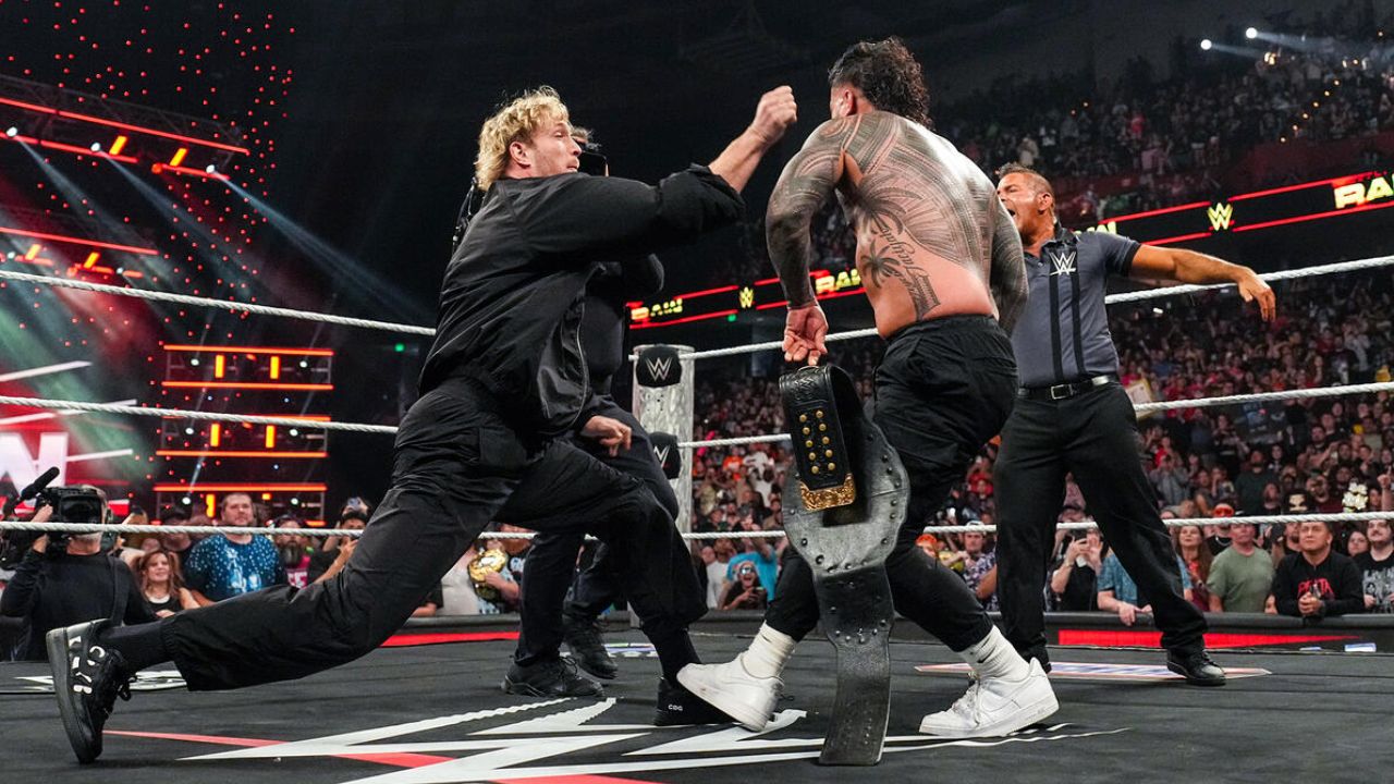 (Video) Logan Paul Outsmarts Jey Uso After the Main Event Chaos on Raw