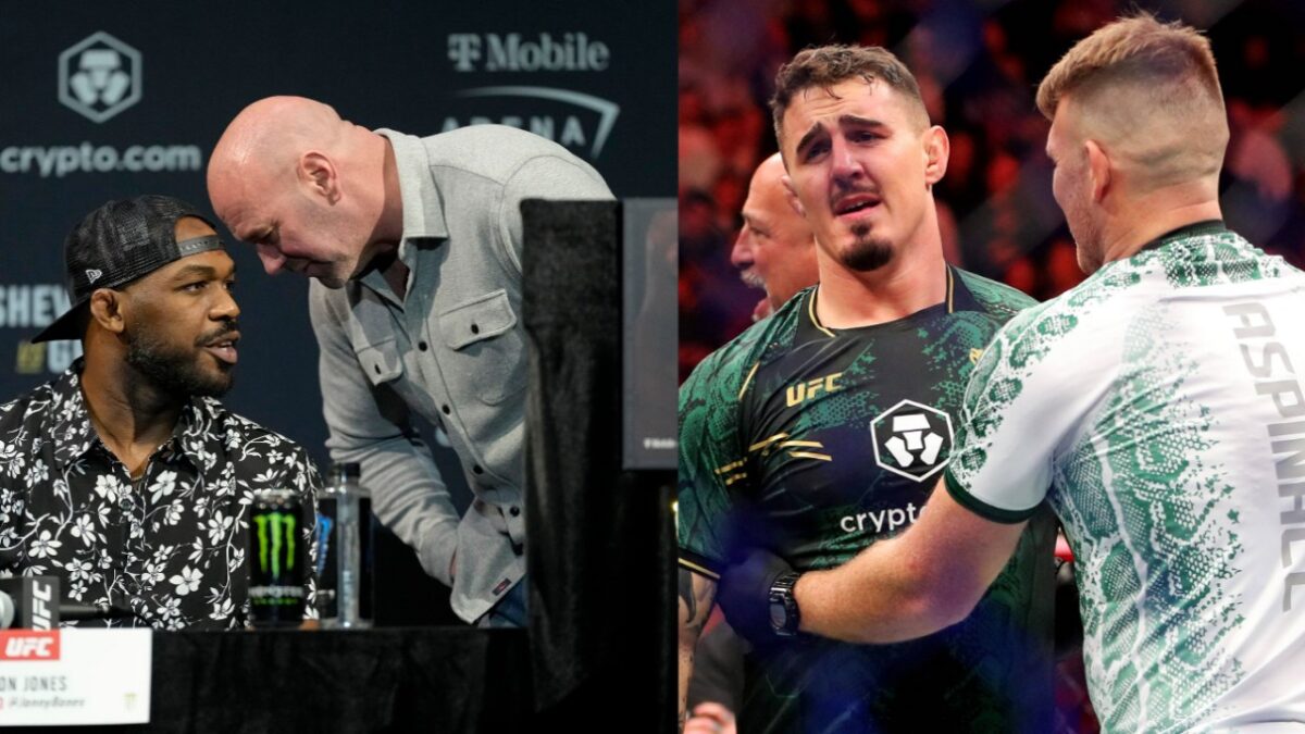 Is Jon Jones 'Done'? UFC Legend's Video Call with Russian Combat Sports Star Sparks Confusion 2 Jon Jones is aware of Tom Aspinall's power