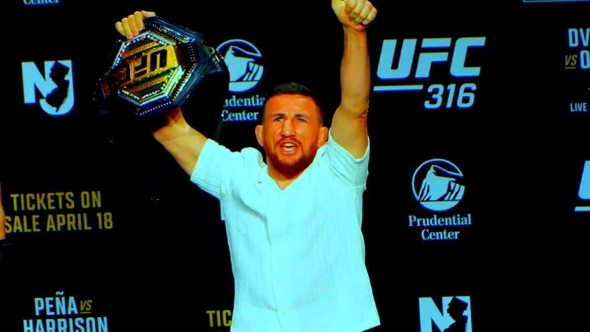 'Sphere' Lighting Caused Merab Dvalishvili Upset? Team Sean O'Malley Nitpicks Dana White's $20 Million Dream Venture 1 UFC 316's Merab Dvalishvili nearly missed his first title defense