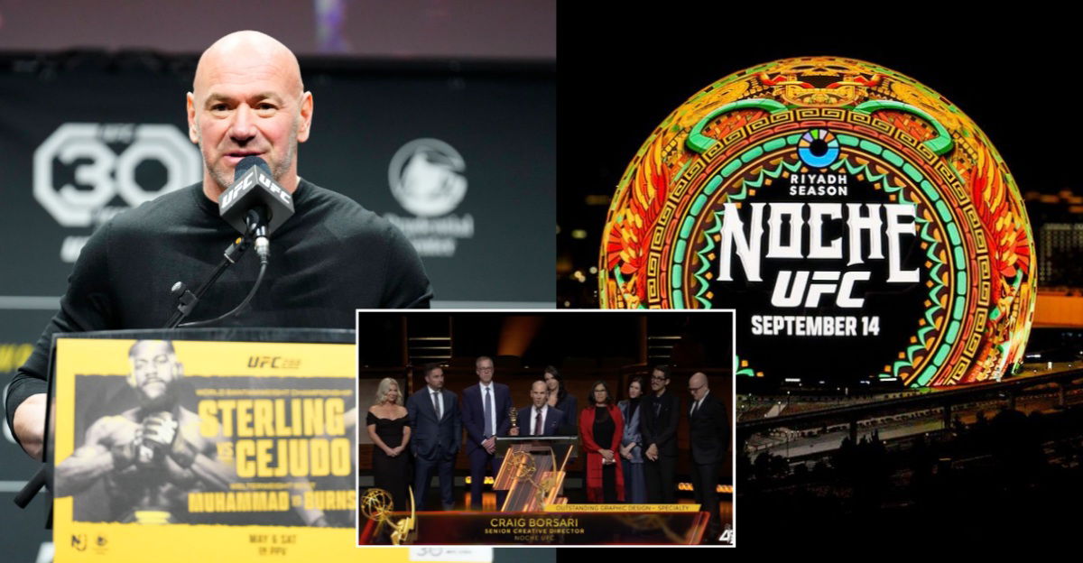 Dana White’s $20 Million Gamble Pays Off As UFC Noche Bags Prestigious Emmy Award