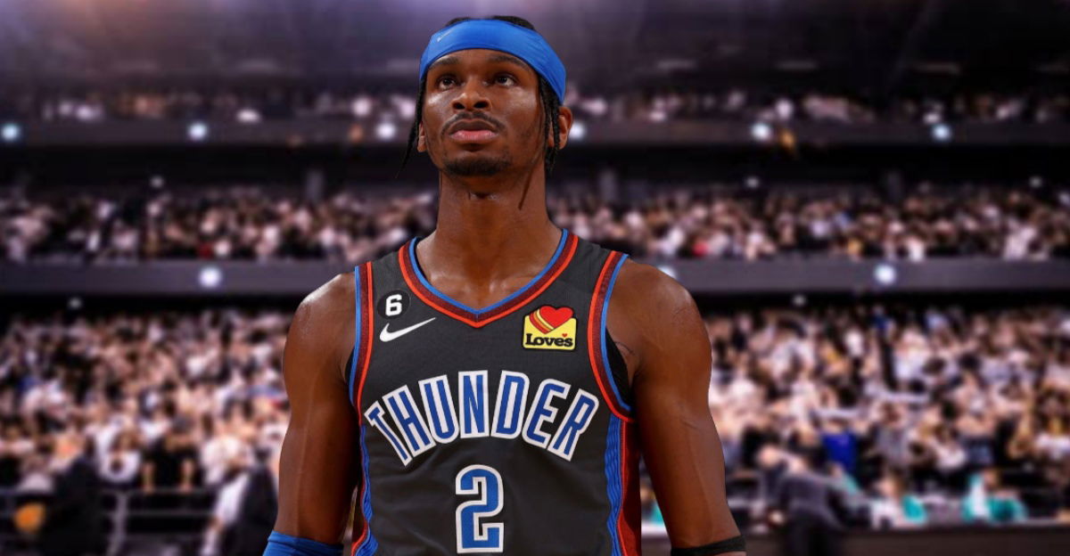 ‘MVP my a**’ Shai Gilgeous-Alexander’s whistle infuriates NBA fans in game 1