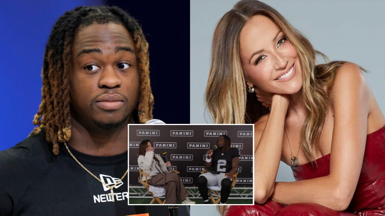 Mic Mishap Turns Into Laughs as Kay Adams Breaks News (and a Tooth) with Ashton Jeanty
