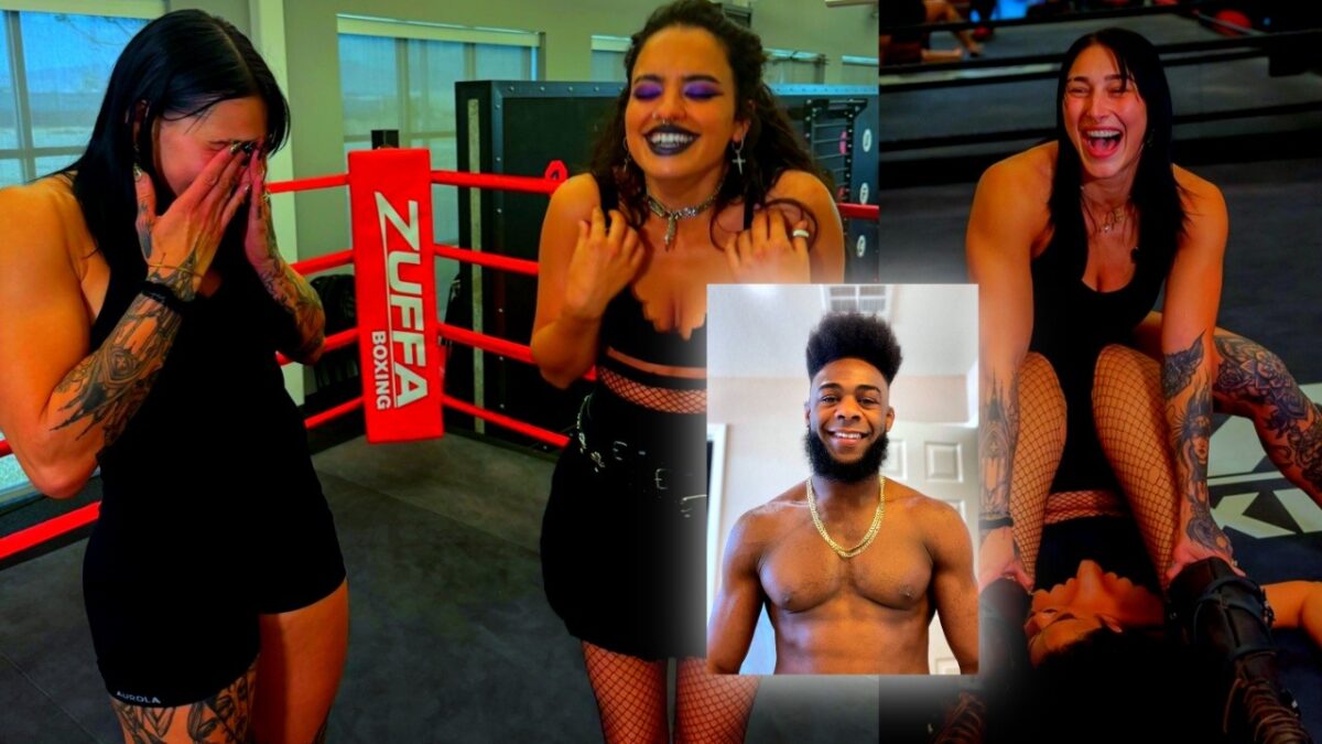 "It's Not NBA or NFL" - Aljamain Sterling Clears Air Around Major Misconception About UFC Fighters 1 UFC Featherweight Aljamain Sterling pokes Rhea Ripley and Nina-Marie Daniele
