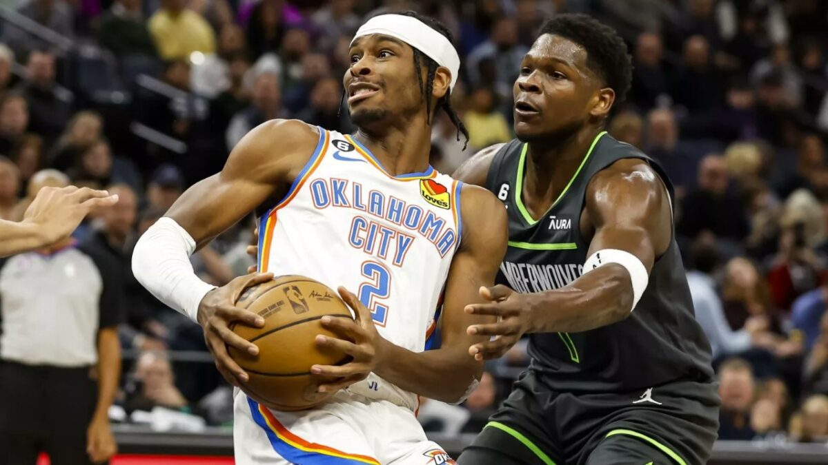 West Finals ft. Anthony Edwards and Shai Gilgeous-Alexander Without LeBron James and Steph Curry Struggling to Attract Viewers 1 NBA needs close battles between Anthony Edwards and Shai Gilgeous-Alexander to bring back fans