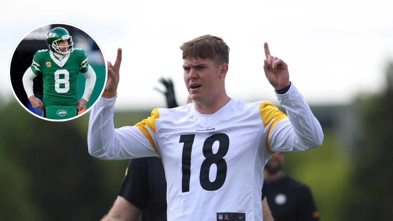 Steelers Rookie Will Howard Ready to Share Spotlight with ‘Idol’ Aaron Rodgers