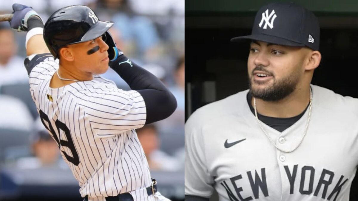 "Love to See New York Buzzing," Yankees Aaron Judge Expresses Support for Knicks During Conference Finals Against Pacers 1 Aaron Judge and Jasson Dominguez