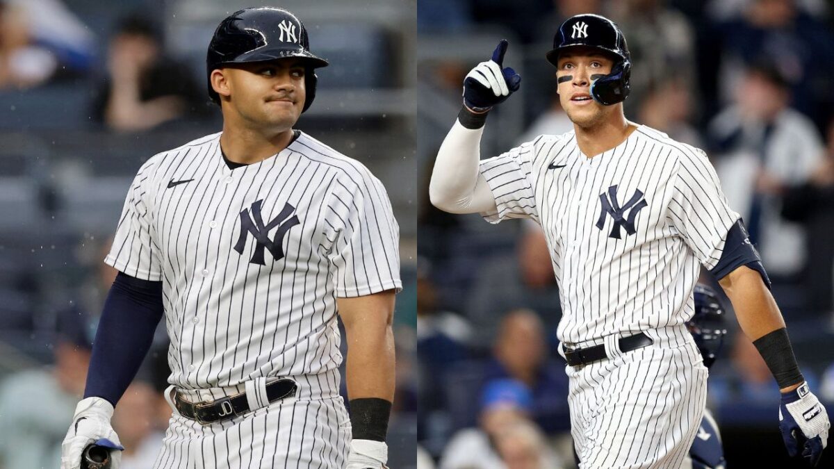 "Love to See New York Buzzing," Yankees Aaron Judge Expresses Support for Knicks During Conference Finals Against Pacers 2 Jasson Dominguez and Aaron Judge