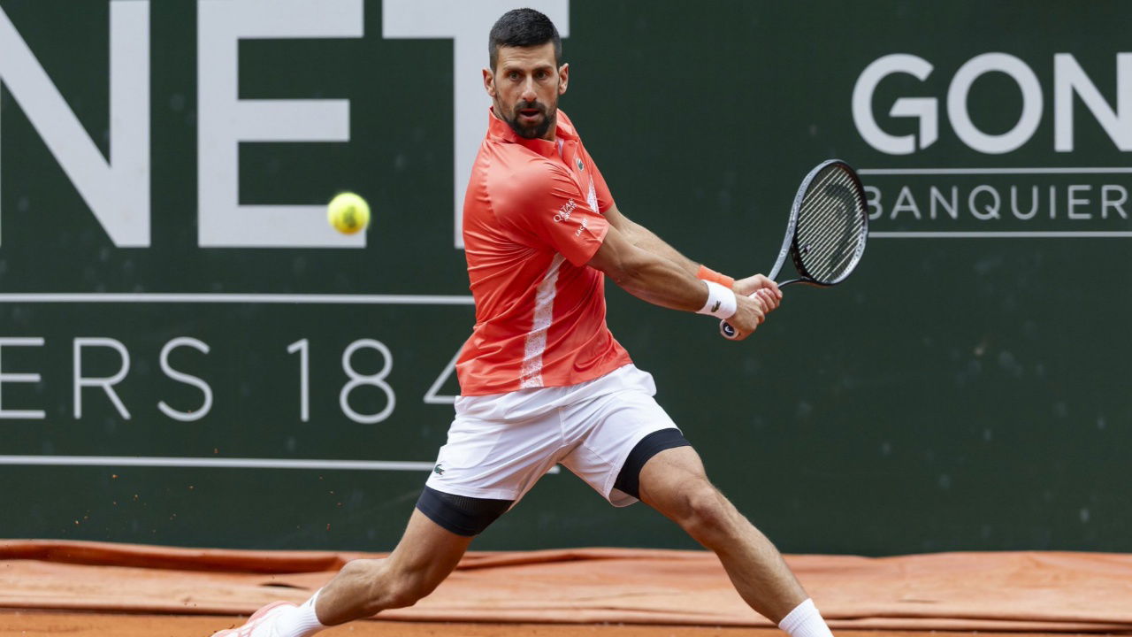 Novak Djokovic Happy as He ‘Breaks the Ice’ in Geneva After Consecutive Defeats on Clay
