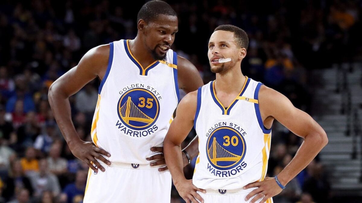 Kevin Durant Steph Curry