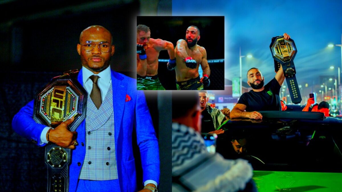Henry Cejudo Offers Firsthand Account of Hidden Belal Muhammad and Kamaru Usman Podcast Brawl 1 Kamaru Usman a big rebound name Belal Muhammad could gun for