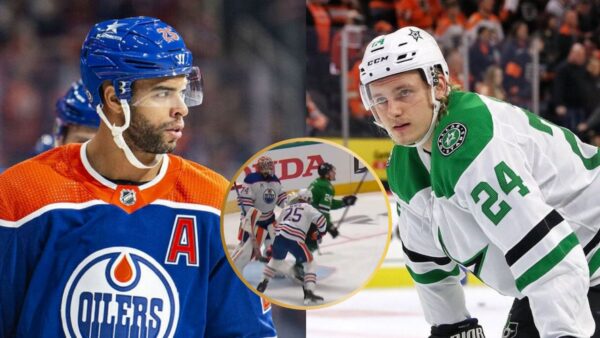 Darnell Nurse SLASHING Roope Hintz in Game 2 Has Fans in Splits: “Went down like a Soccer Player”