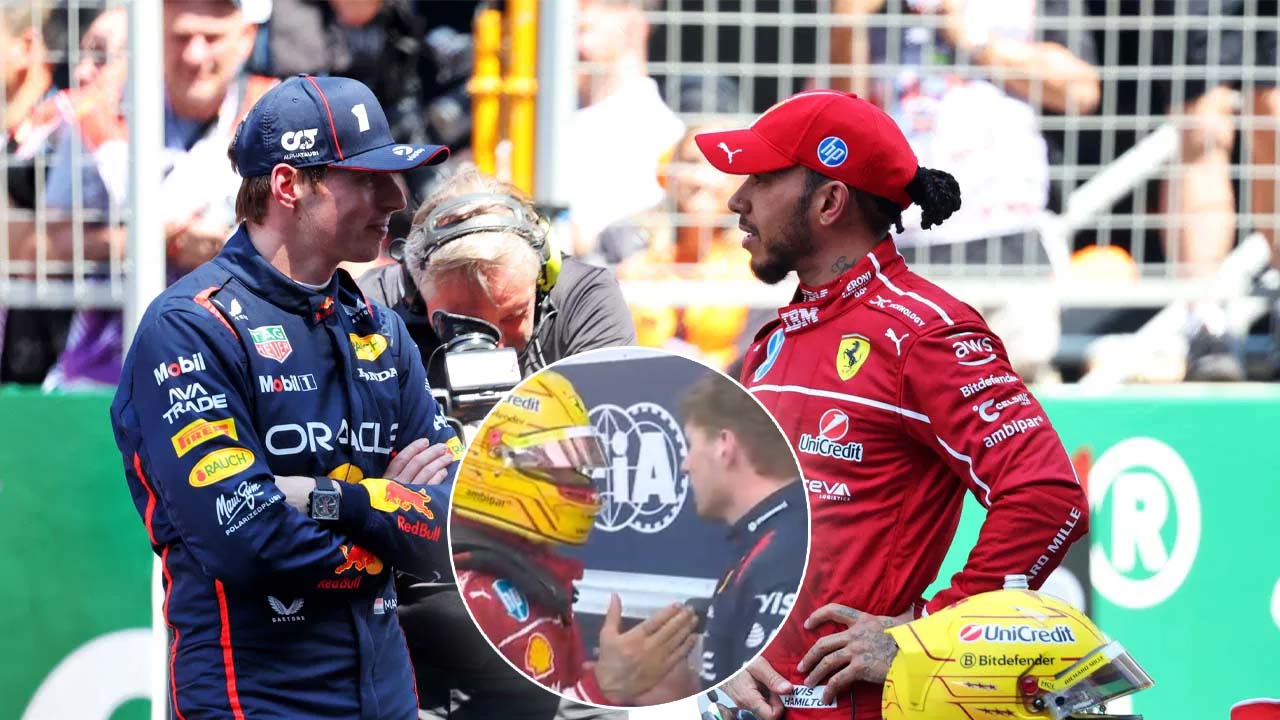 (Video) Lewis Hamilton Meets Max Verstappen After Qualifying Fallout at Monaco GP