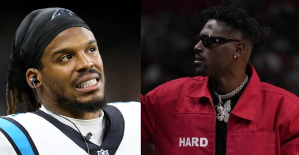 Cam Newton Has a Subtle Reaction to Antonio Brown’s Shooting Incident in Miami