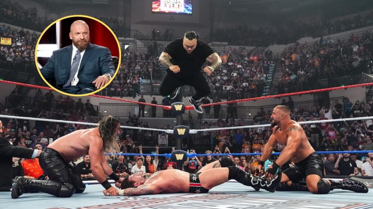 36-Year-Old Shockingly Aligns with Seth Rollins and Bron Breakker upon His Thunderous Return at Saturday Night's Main event 2 Triple H reacts to Bronson Reed's return