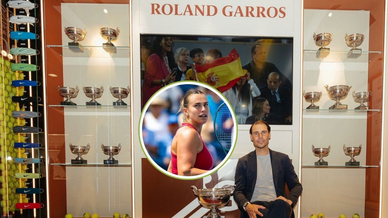 Aryna Sabalenka Aims to ‘Catch’ Rafael Nadal For French Open Advice After His Tribute Ceremony