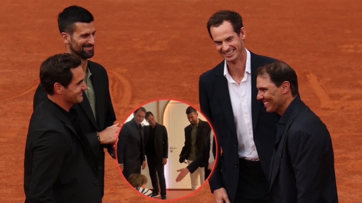 (In Images) Rafael Nadal Sobs Like a Kid Seeing His Footprints Forever Etched on Court Philippe Chatrier 2 Rafael Nadal Big 4 son