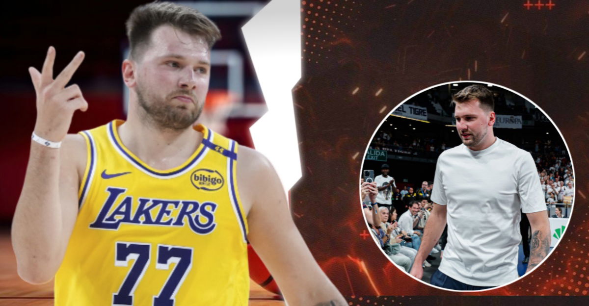 ‘Skinny’ Luka Doncic at Real Madrid Game Has Lakers Fans Dreaming: “MVP Season Loading”