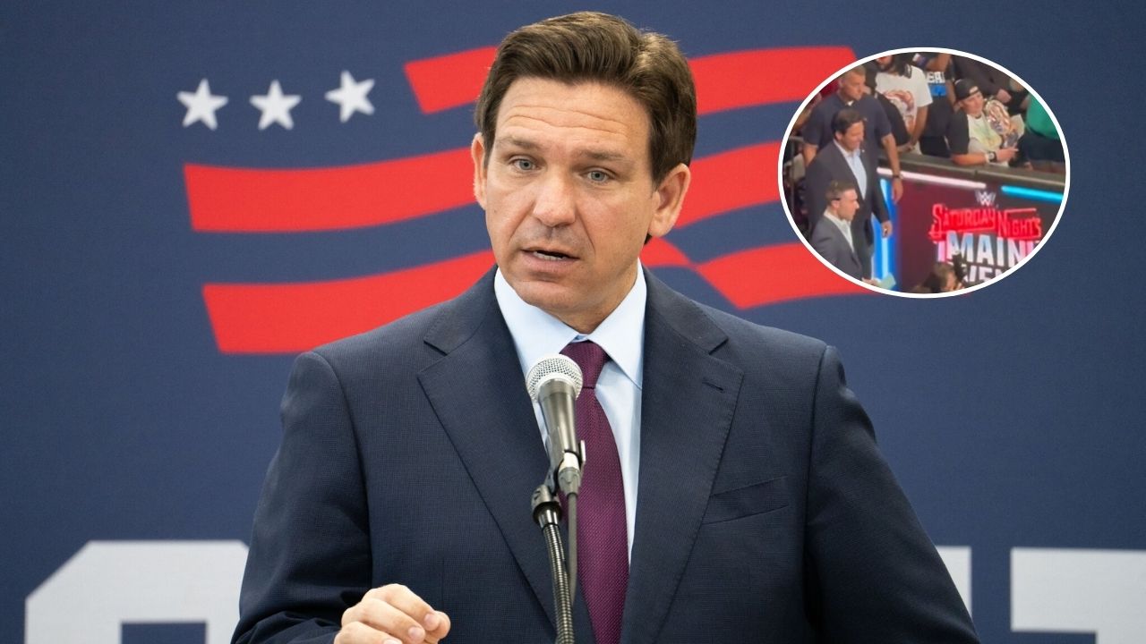 (Video) Unseen Clip of Florida Governor Ron DeSantis Getting Booed by the Crowd at Saturday Night’s Main Event