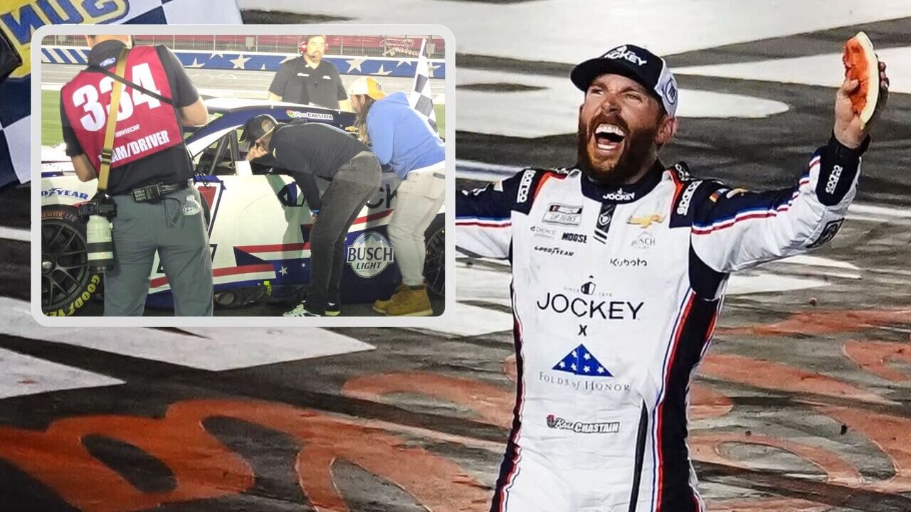 NASCAR Fan Attempted to Steal from Ross Chastain Soon After Historic Coke 600 Win