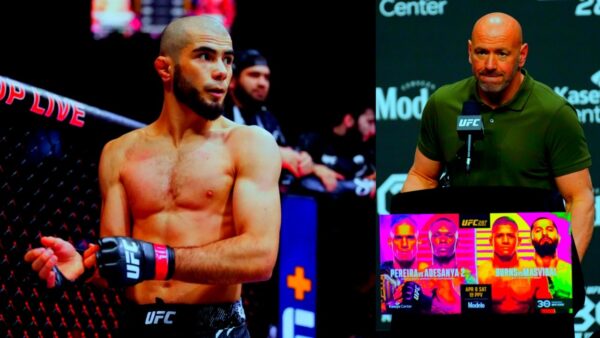 Muhammad Mokaev says that UFC CEO Dana White did not force him out