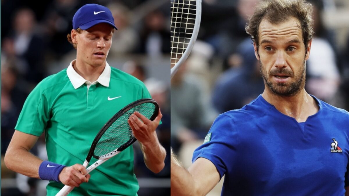 Former Wimbledon Champion Argues That Jannik Sinner Has "A Fatal Bar" That Opponents Could Exploit 1 Jannik Sinner, Richard Gasquet