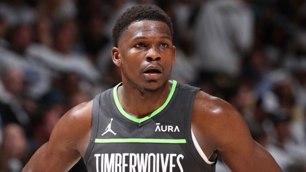 Anthony Edwards has had a poor West Finals so far