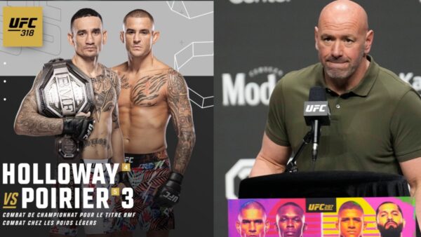 “One Good Fight” – Dana White’s ‘Early’ Booking of Dustin Poirier’s Retirement Fight Card Leaves Fans in Disgust