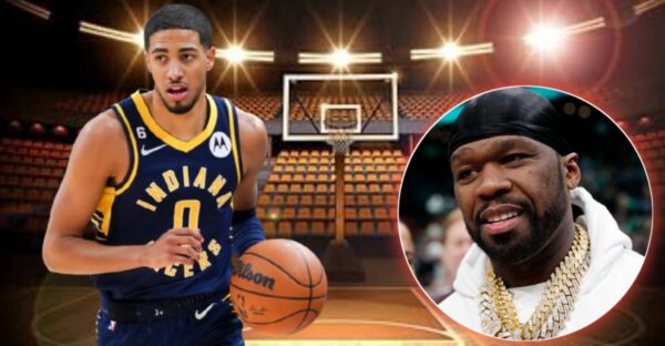50 Cent Tricks NBA Fans With ‘Free Diddy’ T-shirt Edit as Tyrese Haliburton Makes NBA History