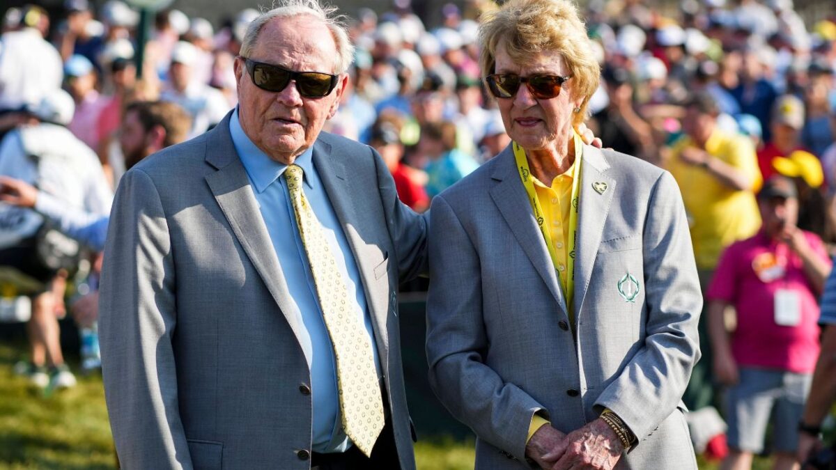 18x Major Champion Jack Nicklaus OPINES on Hotly Debated PGA Tour Topic 2 Jack Nicklaus and Barbara Nicklaus
