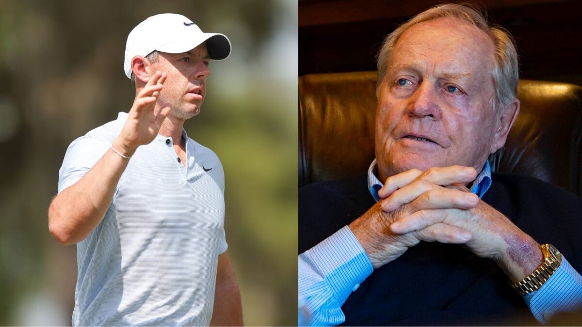 18x Major Champion Jack Nicklaus OPINES on Hotly Debated PGA Tour Topic 1 Rory McIlroy and Jack Nicklaus