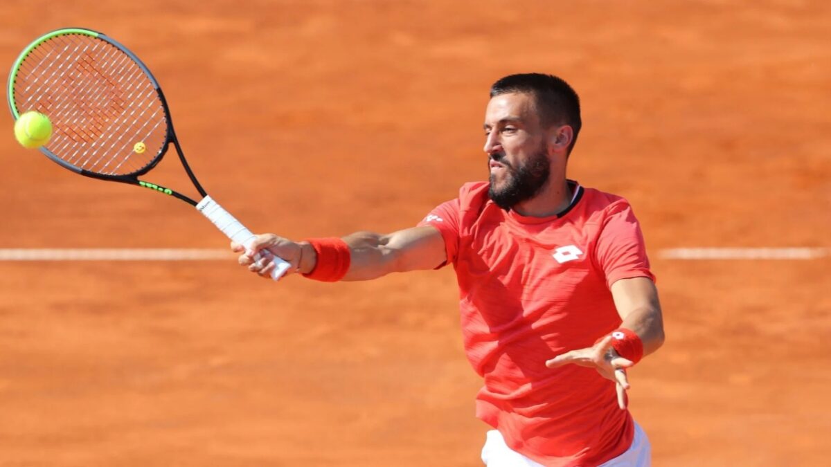 (Video) Damir Dzumhur Becomes a Meme After Forgetting Match Point Against Mpetshi Perricard at Roland Garros 1 Damir Dzhumur