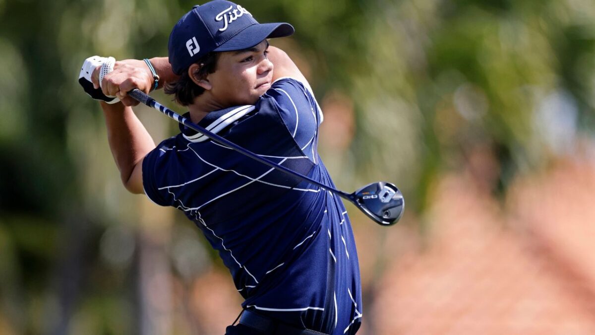 Tiger Woods' Son Charlie Woods Winning 1st AJGA Tournament Against Top-Ranked Amateurs Leaves Fans Hyped Up: "Winning the Masters in 9 Years" 1 Charlie Woods