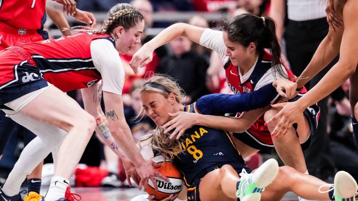 Caitlin Clark Takes on Babysitting and Camerawoman Duties after Missing 1st Game in Nearly 5 Years 1 Caitlin Clark-less Indiana Fever struggled against the Washington Mystics