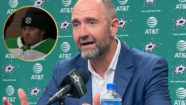 Stars HC Peter DeBoer Throwing Goalie Jake Oettinger Under the Bus for Series Loss Against Oilers Doesn’t Sit Well with Fans: “Horrible and Immature Thing to Say”