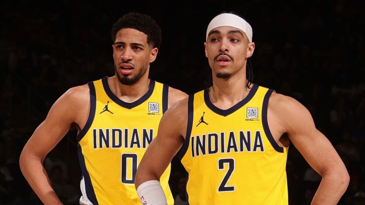 Paul George Christening Tyrese Haliburton 'Face of the NBA' Sends NBA Twitter in Flames: "I Want his Podcast Canceled" 1 Tyrese Haliburton and his Pacers struggled mightily in Game 5