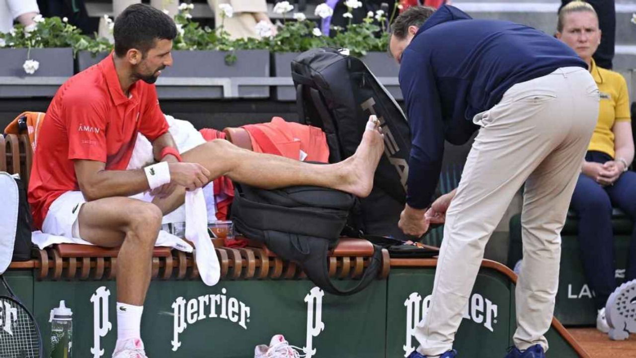 Novak Djokovic Shares Crucial Update on his Foot Blister During Second Round at Roland Garros