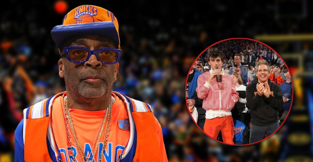 Timothee Chalamet, Ben Stiller, and Spike Lee Go Viral For Hilarious Referee Confrontation In Game 5