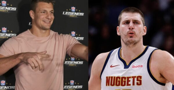 Rob Gronkowski Jokes Nikola Jokic Looks Like a Less Handsome Version of Him