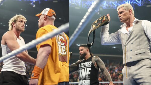 John Cena and Logan Paul Almost Come to Blows Before Getting Beaten up on SmackDown