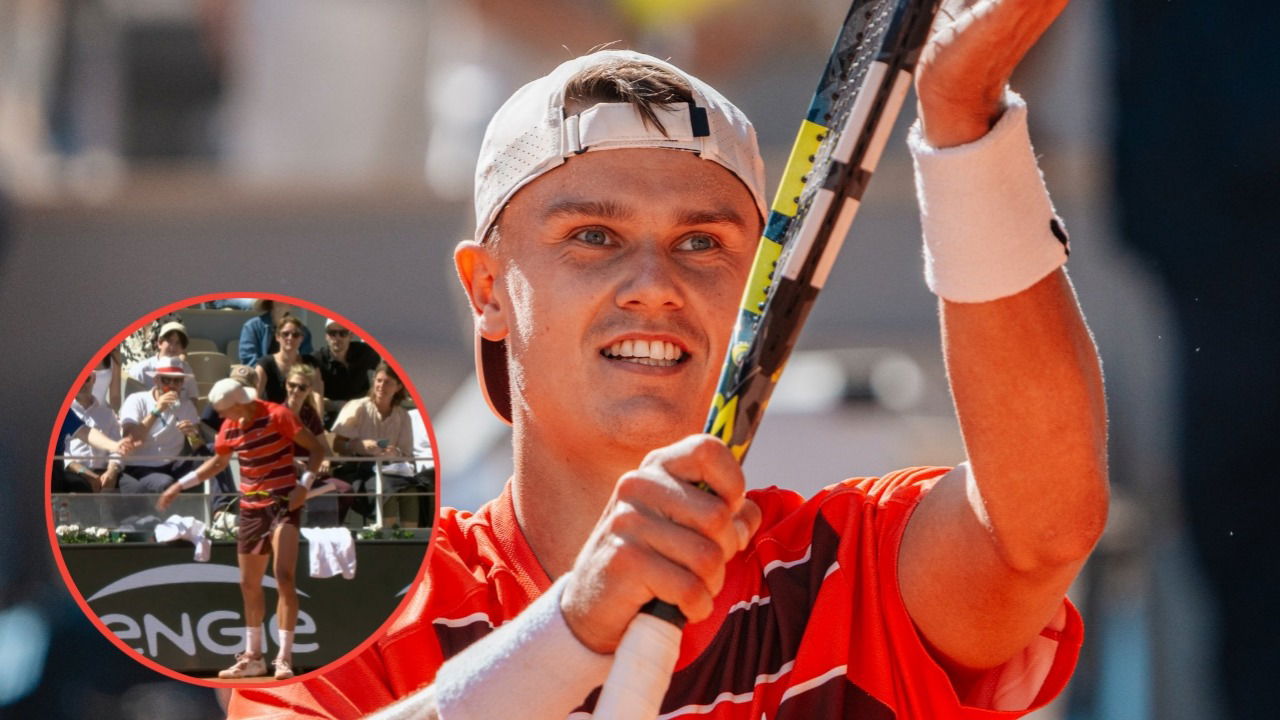 Former British No.1 Reacts to Holger Rune’s ‘Towel-Gate’ Incident with a Fan at the Roland Garros