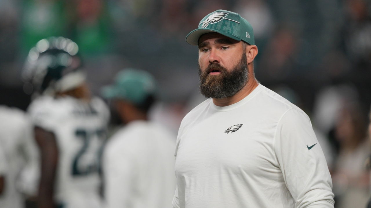 Jason Kelce Proposes NFL vs. Flag Football Showdown to Settle Olympic Debate