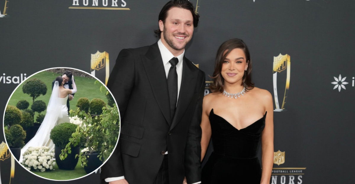 (In pictures) Josh Allen Marries Girlfriend Hailee Steinfeld in Intimate California Wedding
