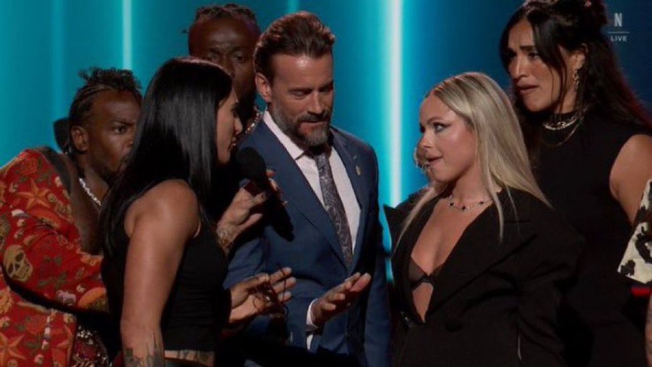 Rhea Ripley and Liv Morgan Engage in Fiery Confrontation at Netflix Tudum