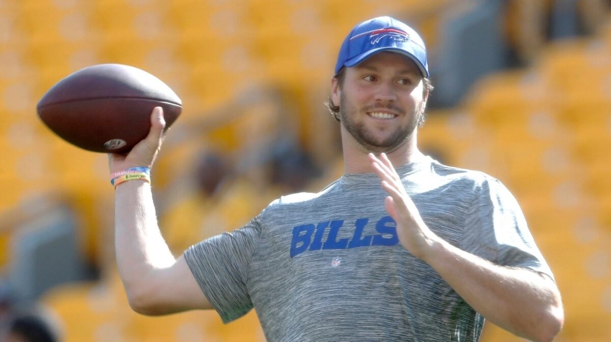 Tom Brady Once Teased Josh Allen for Not Having a Lombardi Trophy 1 Josh Allen