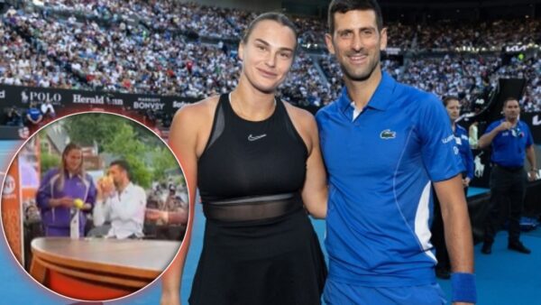 (Video) Aryna Sabalenka Gatecrashes Novak Djokovic’s Interview on TNT Sports at Roland Garros